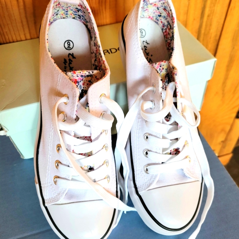 New Twisted Kix Canvas Sneakers